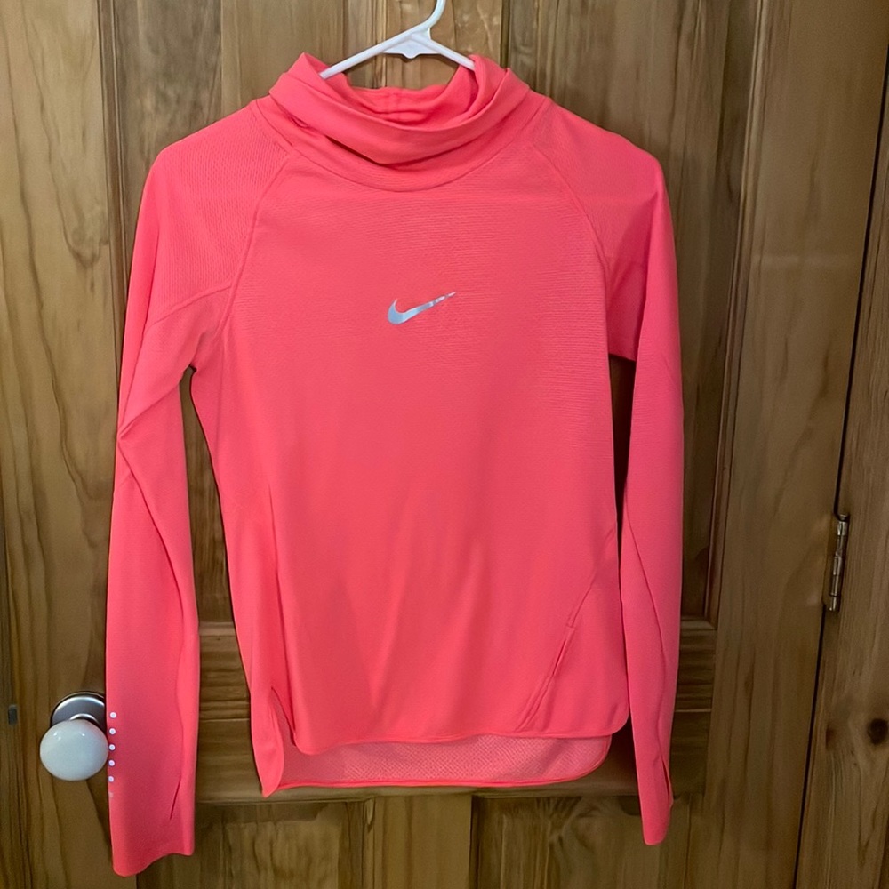 Nike running cowl neck long sleeve